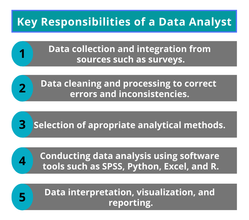 Key Responsibilities of a Data Analyst