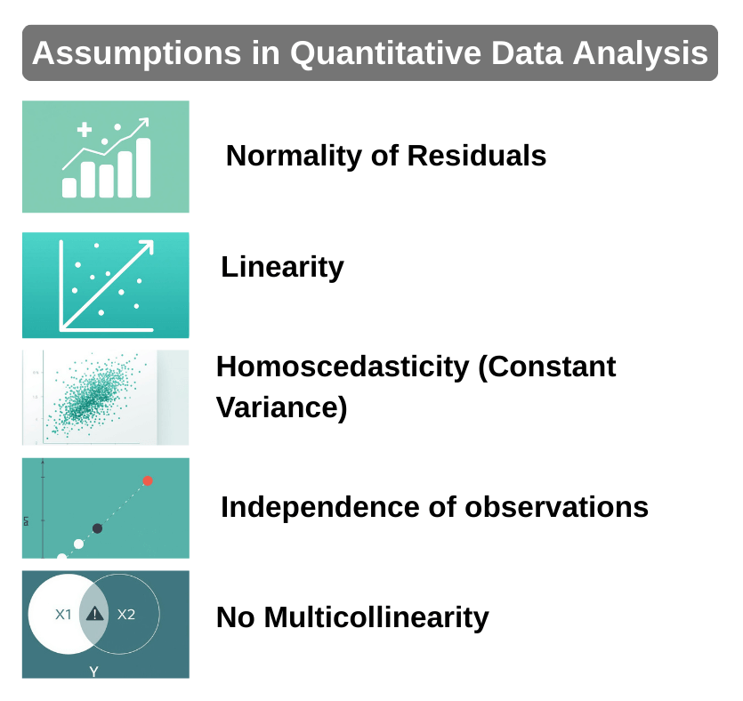Assumptions in Quantitative Data Analysis