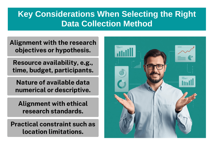 Key Considerations When Selecting the Right Data Collection Method